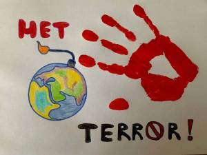 Раскраска терроризму нет #26 #521899