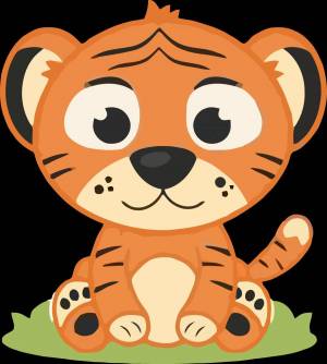 Раскраска тигр для детей 3 4 лет #17 #522364