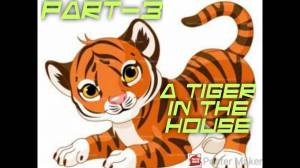 Раскраска тигр для малышей #14 #522435