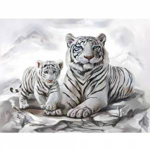 Раскраска тигр рисунок #20 #522540