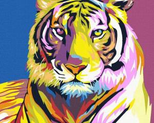 Раскраска тигр рисунок #26 #522546