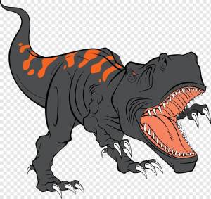 Раскраска тираннозавр для детей #4 #522915