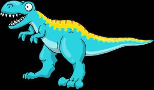 Раскраска тираннозавр для детей #5 #522916
