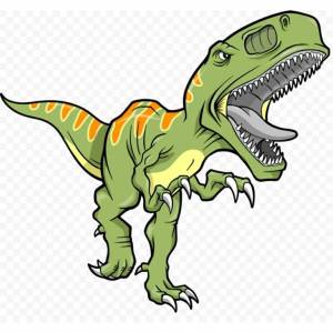 Раскраска тираннозавр для детей #10 #522921