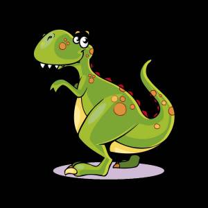Раскраска тираннозавр для детей #25 #522936