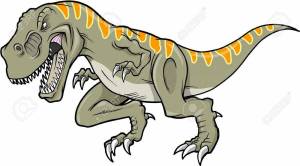 Раскраска тираннозавр для детей #36 #522947