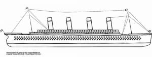 Раскраска титаник для детей 6 7 лет #7 #522985