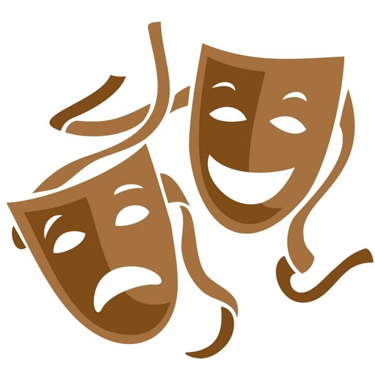 Театральная маска #25