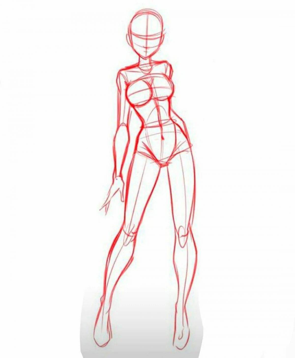 Картинки как нарисовать тело. Тело для рисования. Нарисовать тело. Анатомия женского тела для рисования.