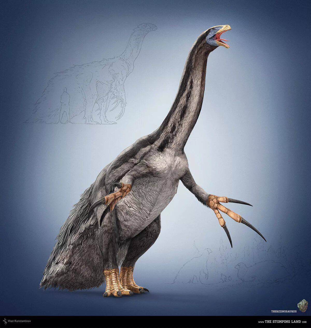 Теризинозавр #1