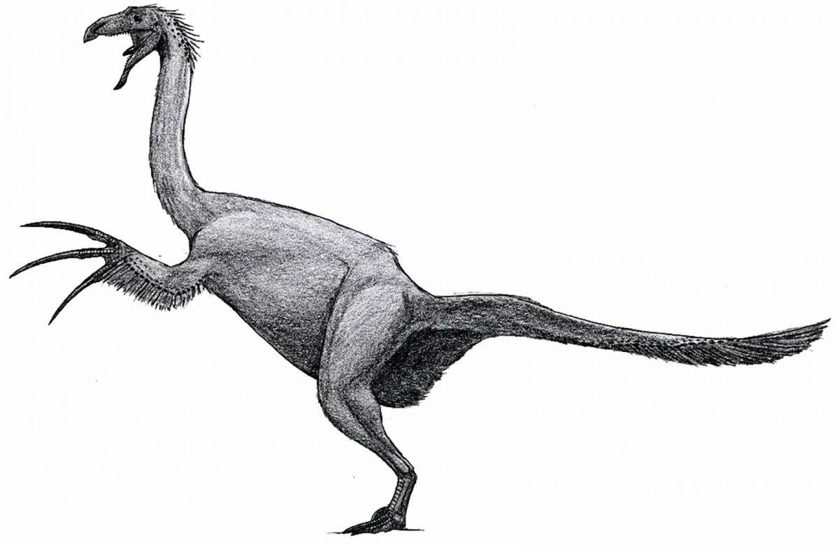 Теризинозавр #9