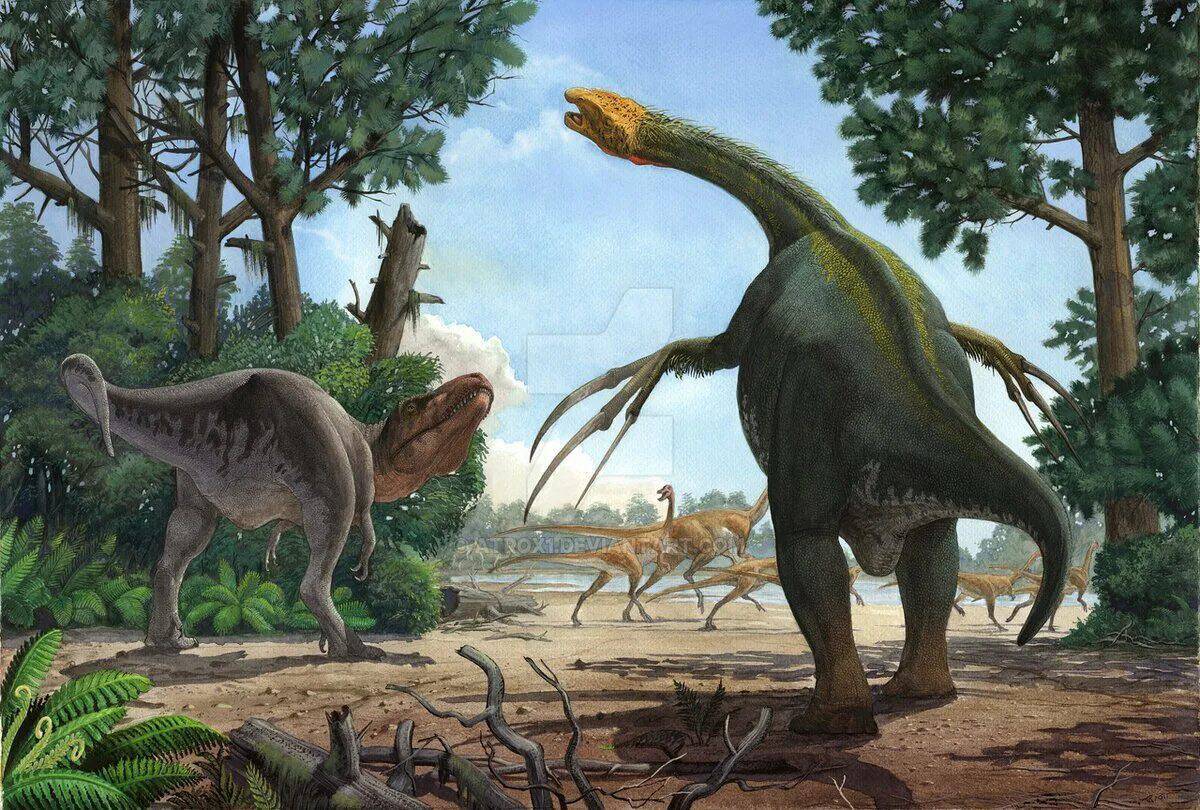 Теризинозавр #18