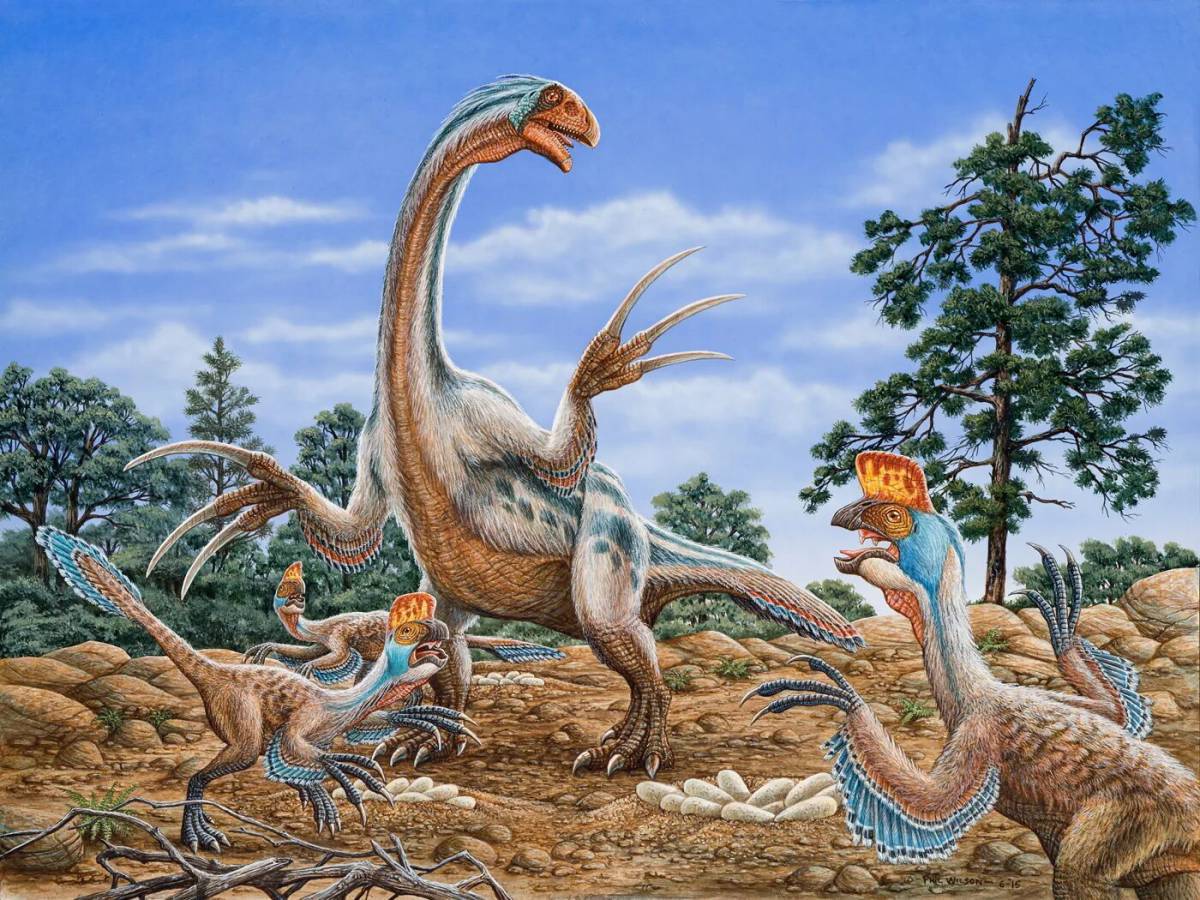Теризинозавр #21