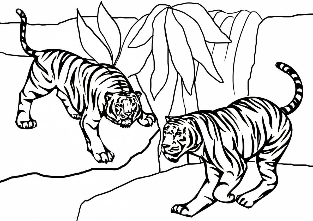 Тигр для детей 6 7 лет #14