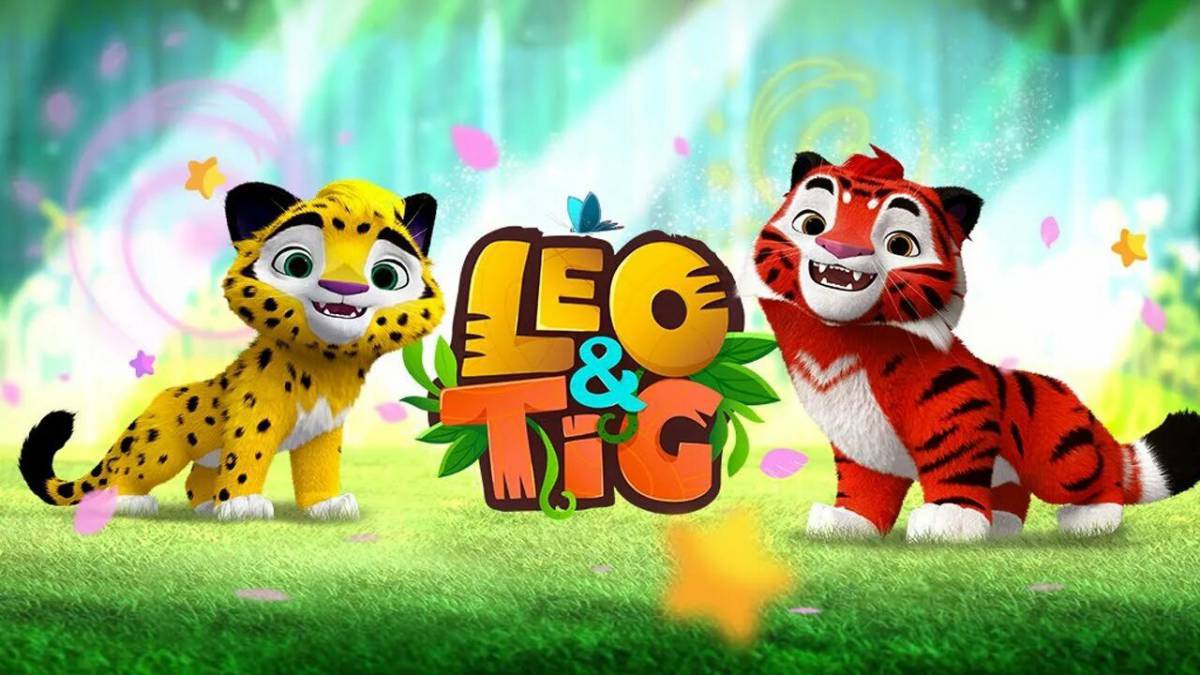 Тигр и лео для детей #11