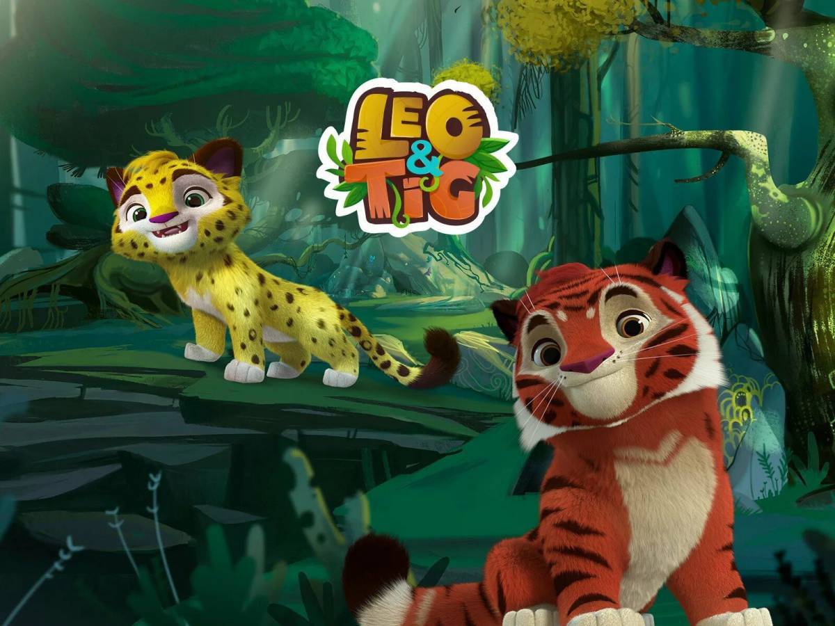 Тигр и лео для детей #26