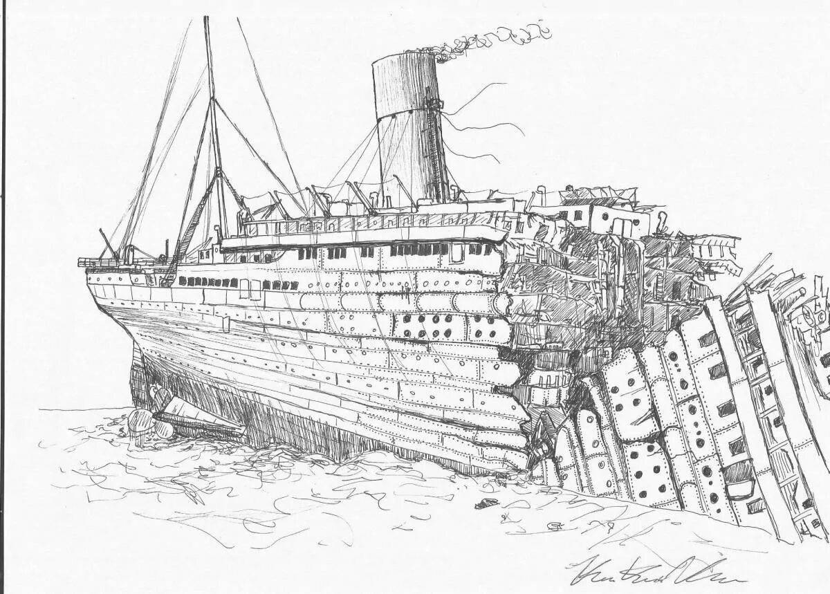 Титаник для детей 6 7 лет #1