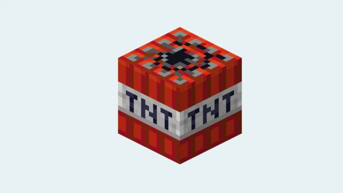 Чашка стеклянная I tnt minecraft