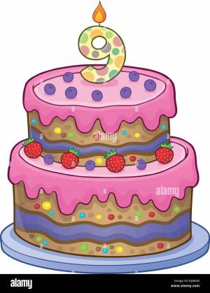 Раскраска торт для детей 6 7 лет #12 #527034