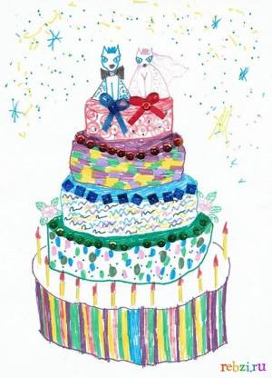 Раскраска тортики для детей 5 6 лет #26 #527165