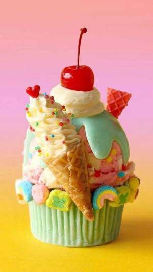 Раскраска торты и пирожные и мороженое #1 #527179