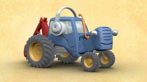 Раскраска трактор гоша #2 #527479