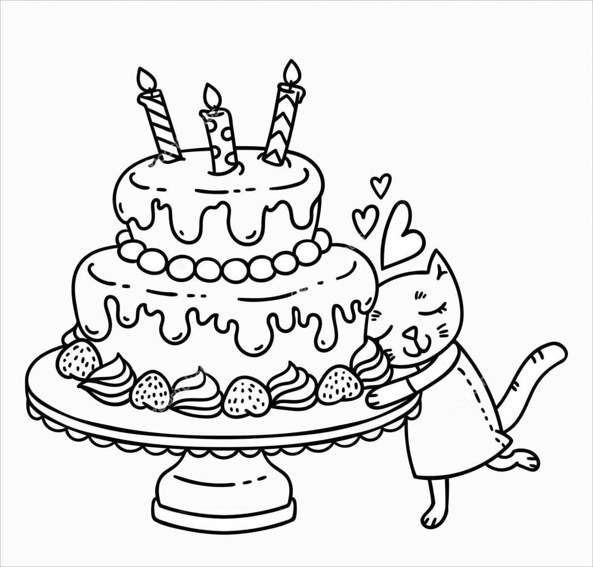 Торт для детей 6 7 лет #23
