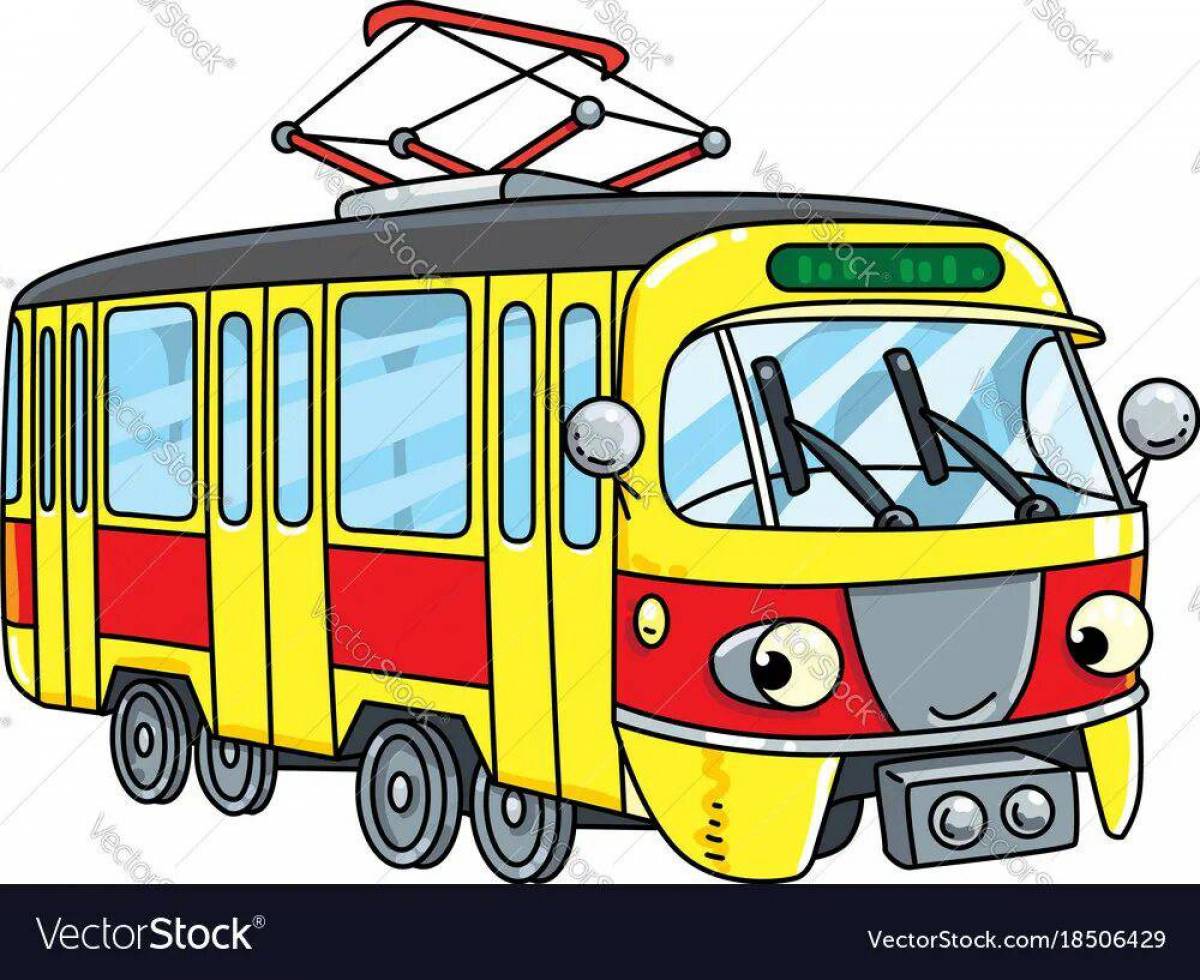 Трамвай для детей #35