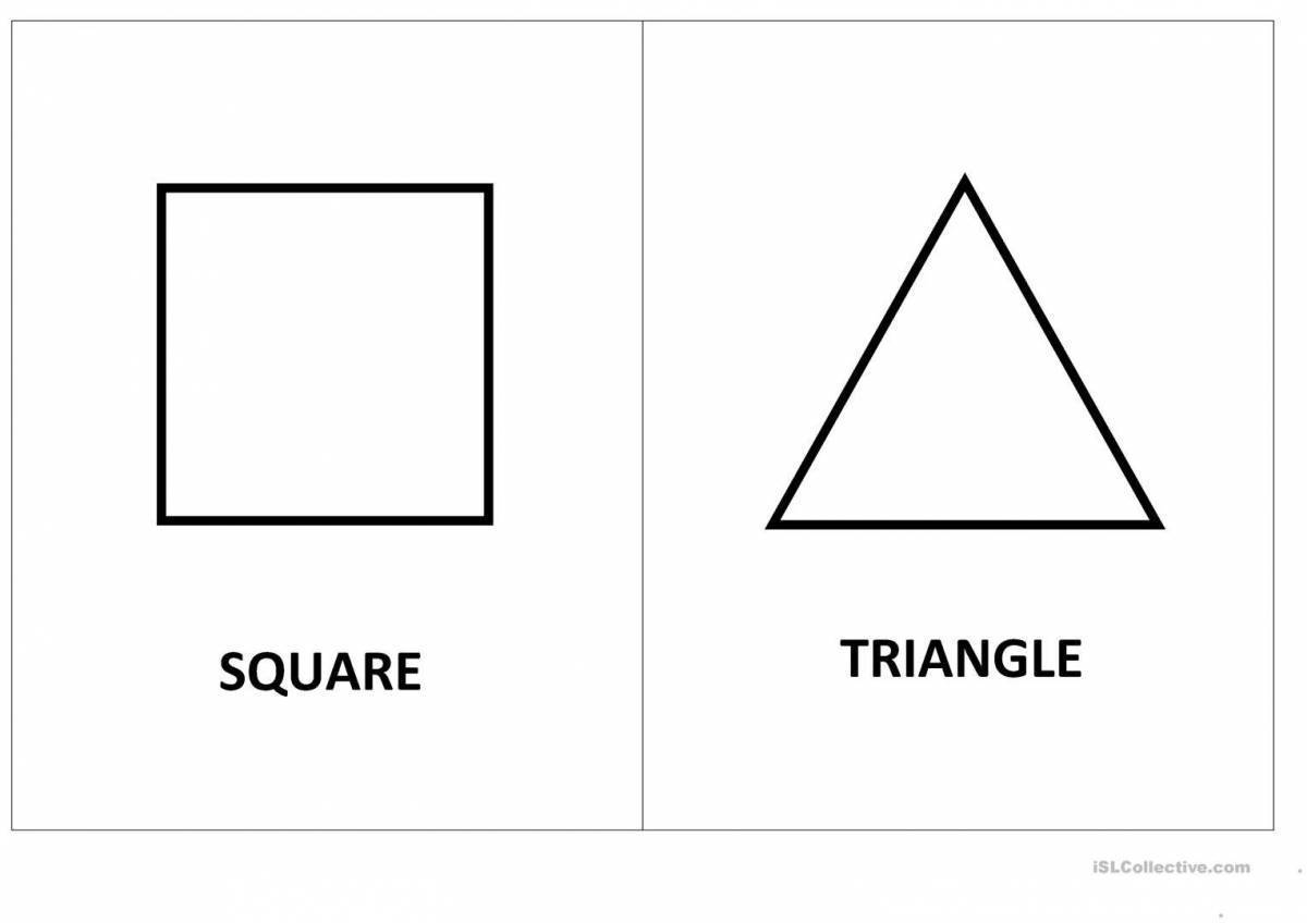 Картинка треугольник квадрат круг треугольник