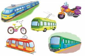 Раскраска транспорт для детей #13 #528211
