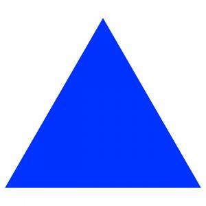 Раскраска треугольник для детей #4 #528815
