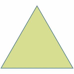 Раскраска треугольник для детей #5 #528816