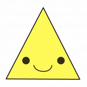 Раскраска треугольник для детей #8 #528819