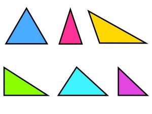 Раскраска треугольник для детей #11 #528822