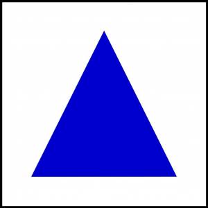 Раскраска треугольник для детей #14 #528825