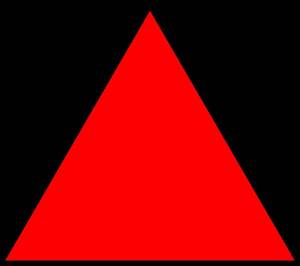 Раскраска треугольник для детей #15 #528826