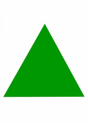 Раскраска треугольник для детей #16 #528827