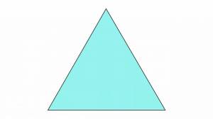 Раскраска треугольник для детей #21 #528832