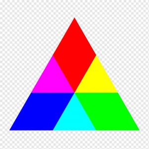Раскраска треугольник для детей #23 #528834