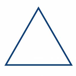 Раскраска треугольник для детей #25 #528836