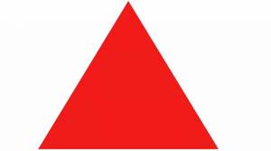 Раскраска треугольник для детей #30 #528841