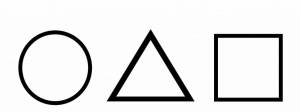 Раскраска треугольник круг квадрат #2 #528843