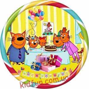 Раскраска три кота для мальчиков #23 #529153