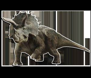 Раскраска трицератопс динозавр #30 #529662