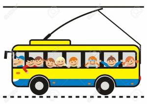 Раскраска троллейбус для детей #5 #529715