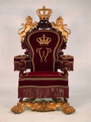 Раскраска трон #4 #529817