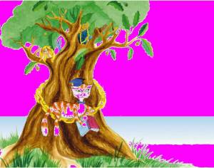 Раскраска у лукоморья дуб зеленый для детей #35 #531742