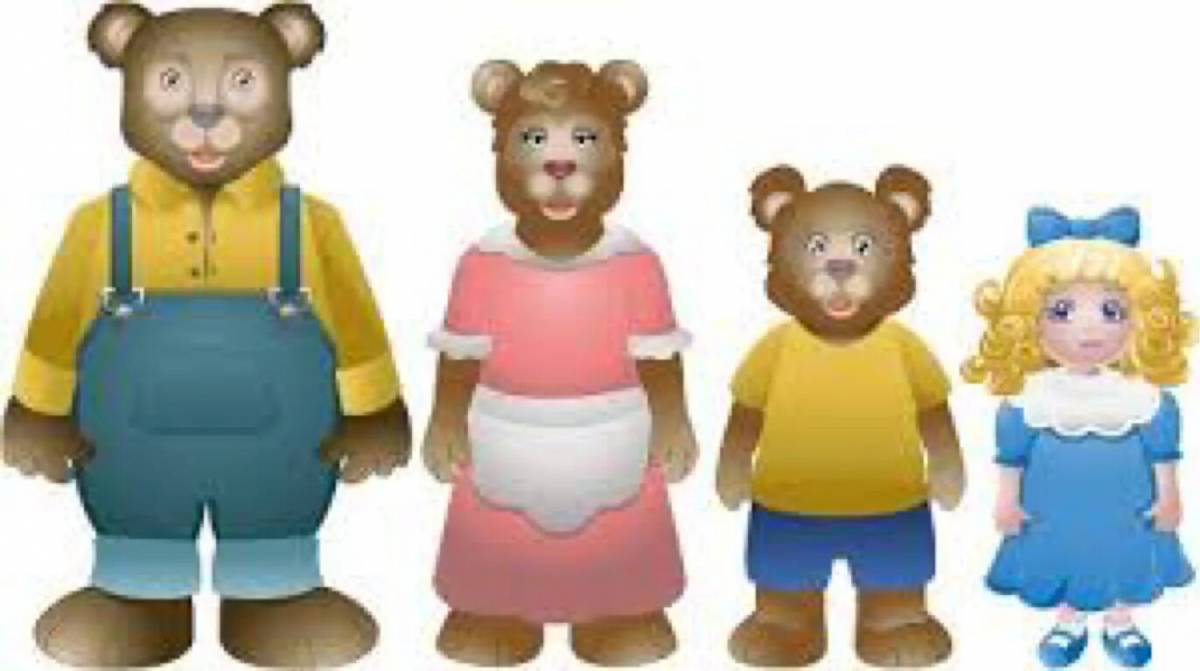 Три медведя для детей 4 5 лет #31