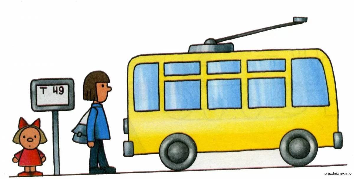 Троллейбус для детей #31