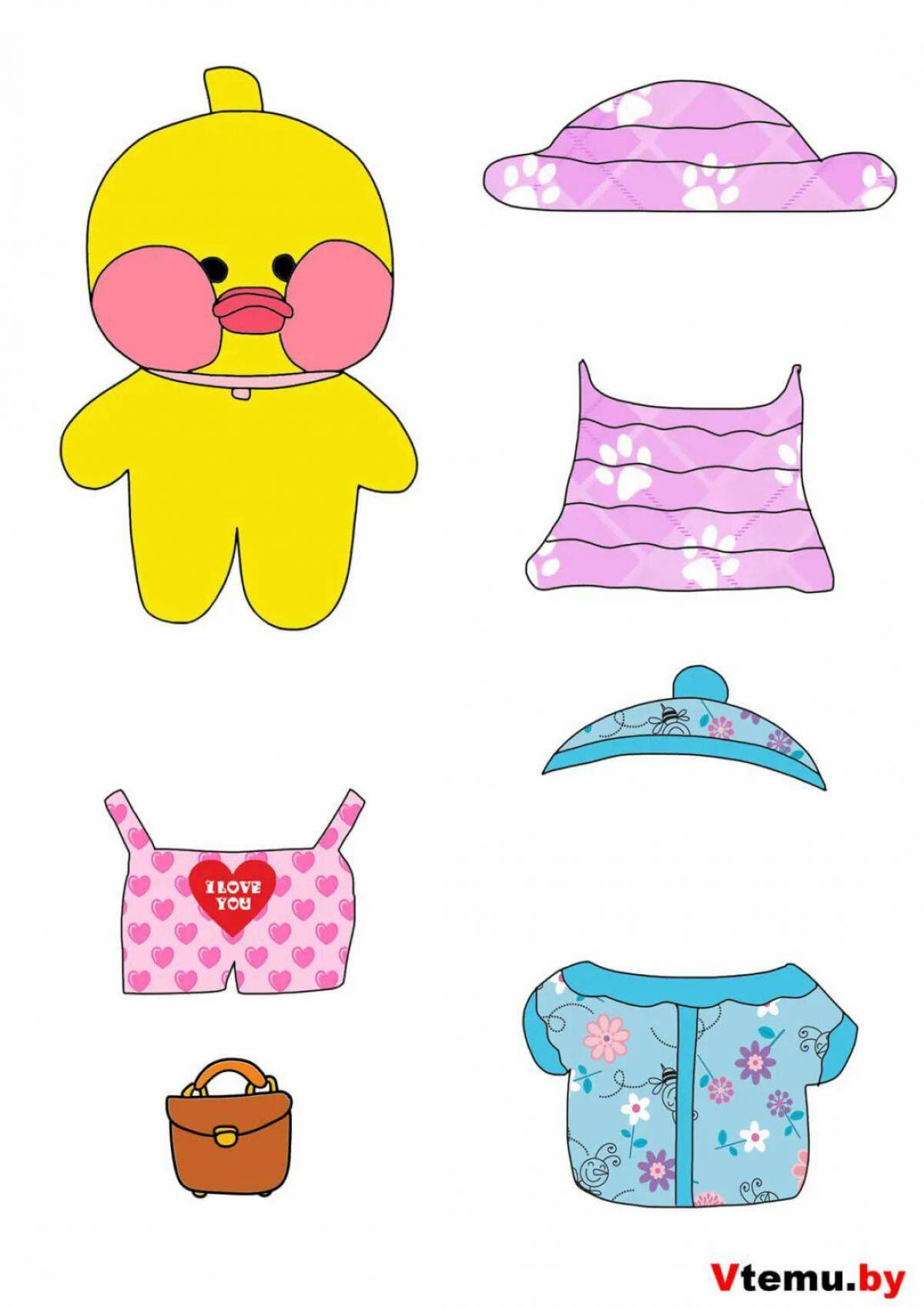 Как сделать уточку лалафанфан с одеждой. Бумажная одежда для бумажной уточки. Одежда для бумажных уток. Как сделать уточку лалафанфан с одеждой. Одежда для бумажных уток.